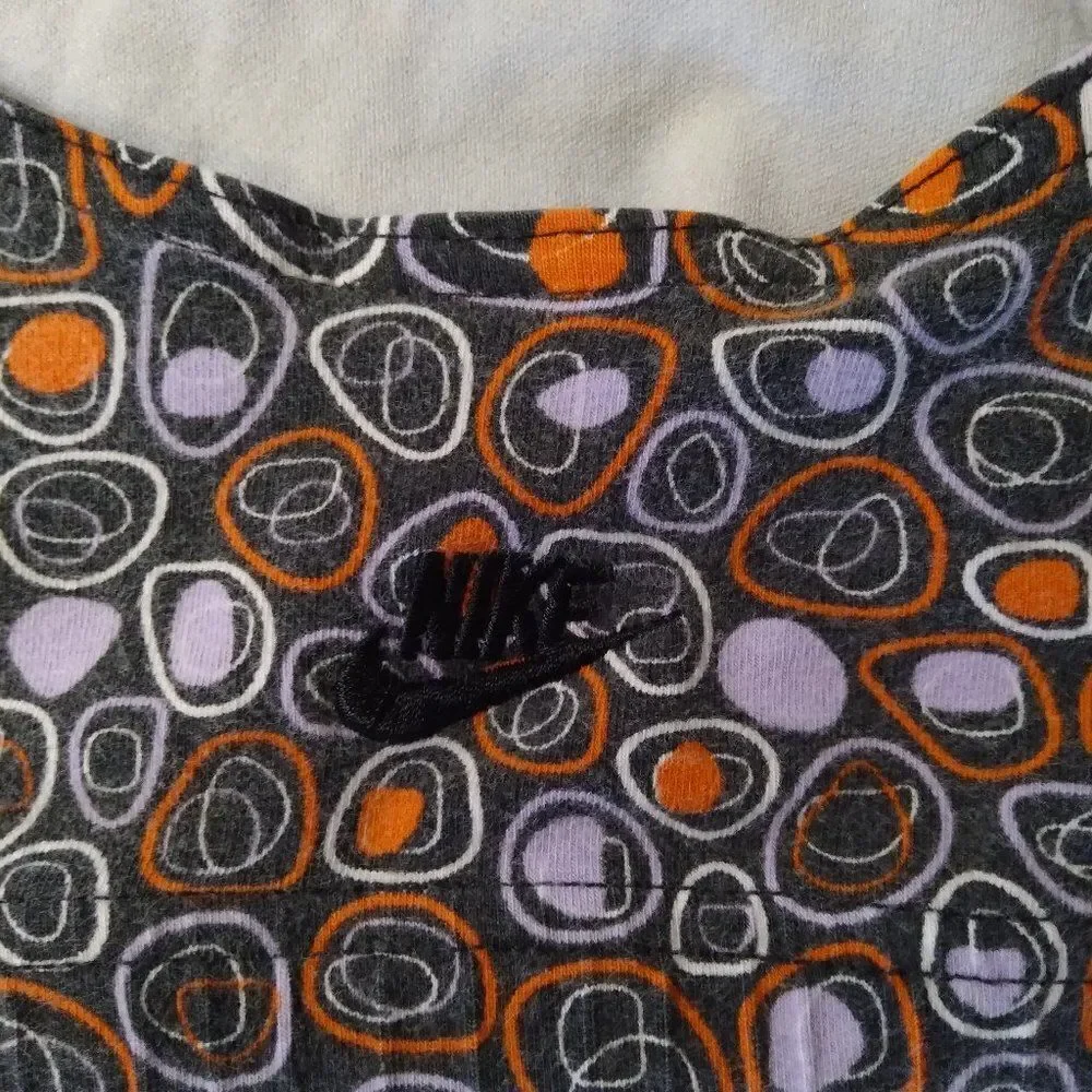 Vintage 90s Nike Abstract Pattern Sports Bra